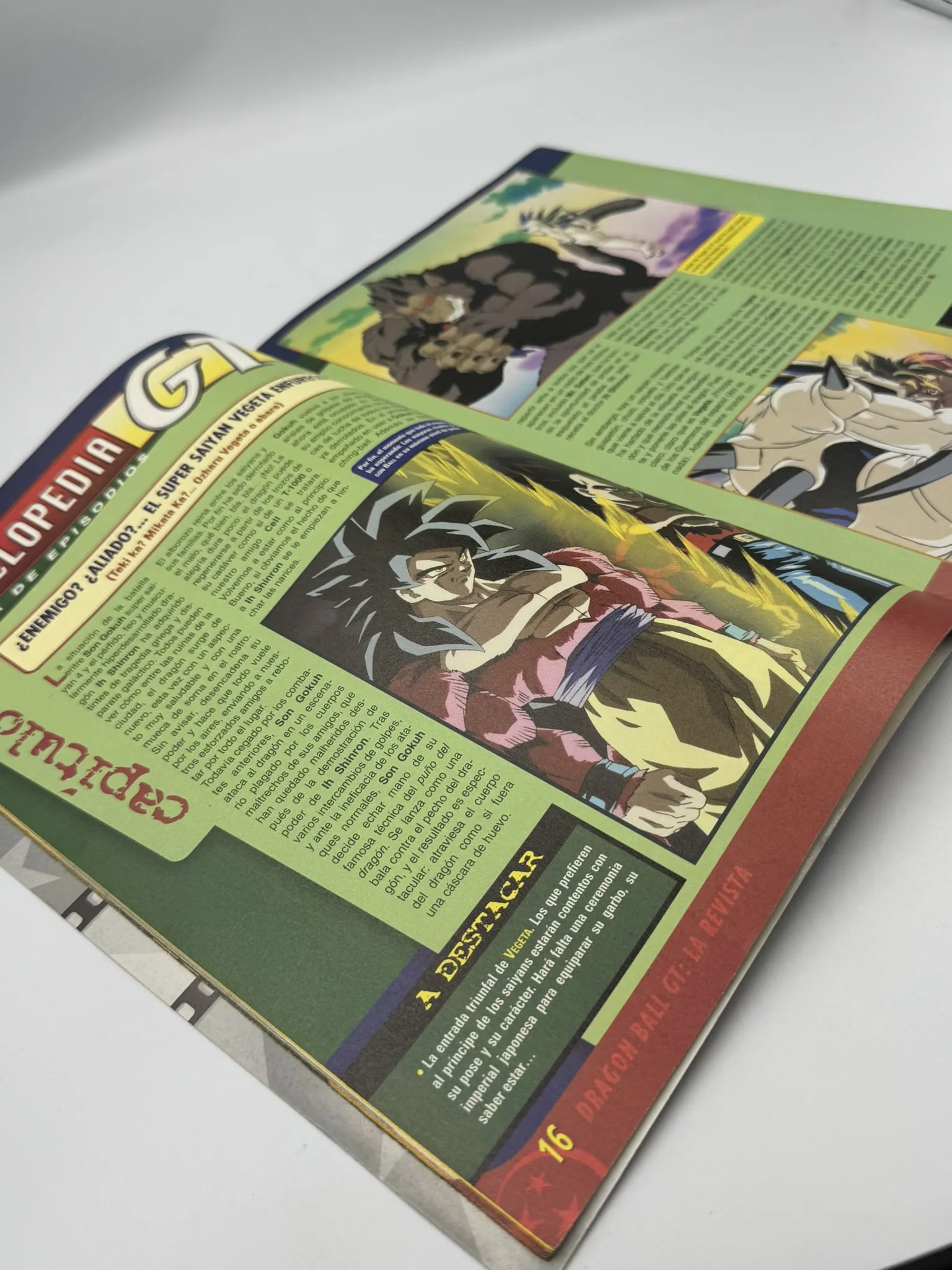 Revista Dragon Ball GT Nº12  | Goku Jr.